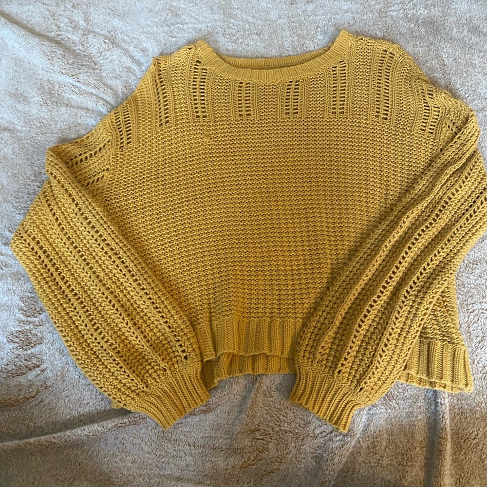 Yellow sweater